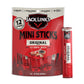 Jack Link's Mini 100% Beef Sticks, Original Flavor - 6g of Protein Snacks, 65 Calories per Stick, On the Go Snacking, Keto & Pal