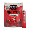 Jack Link's Mini 100% Beef Sticks, Original Flavor - 6g of Protein Snacks, 65 Calories per Stick, On the Go Snacking, Keto & Pal