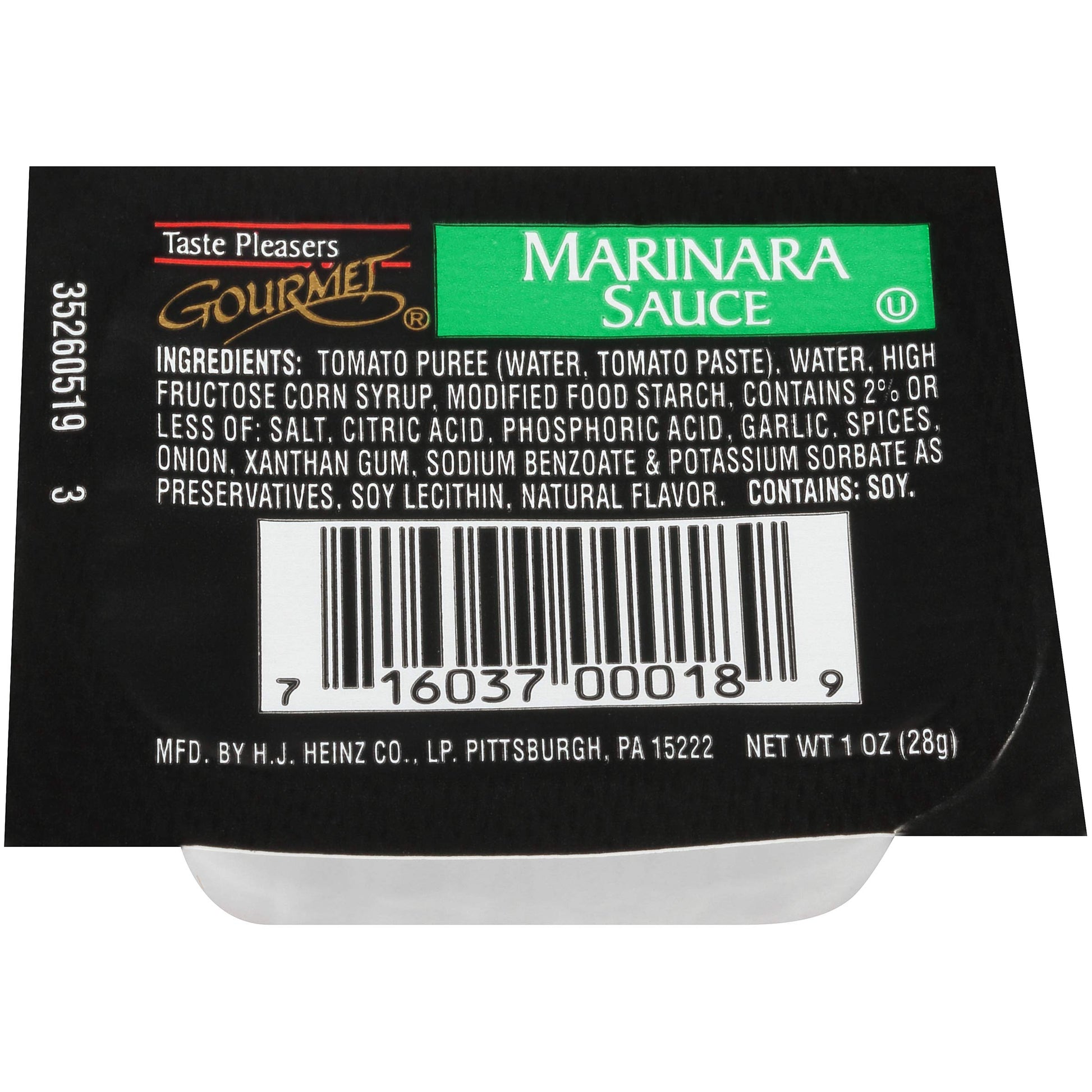 Taste Pleasers Gourmet Marinara Sauce (1 Oz Cups, Pack Of 100)
