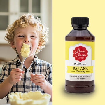 Ann Clark Banana Flavoring Extract - 4 Ounces