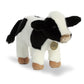 Aurora Adorable Miyoni Tots Holstein Calf Stuffed Animal - Lifelike Detail - Cherished Companionship - White 11 Inches