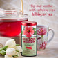 The Republic of Tea Hibiscus Watermelon Herbal Tea, 36 Tea Bags, Citrus Berry Flavor