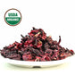 Organic Hibiscus Herbal Tea, Fully Natural And Healthy Loose Leaf Tea Contains Benefits Of Hibiscus - 4 Oz