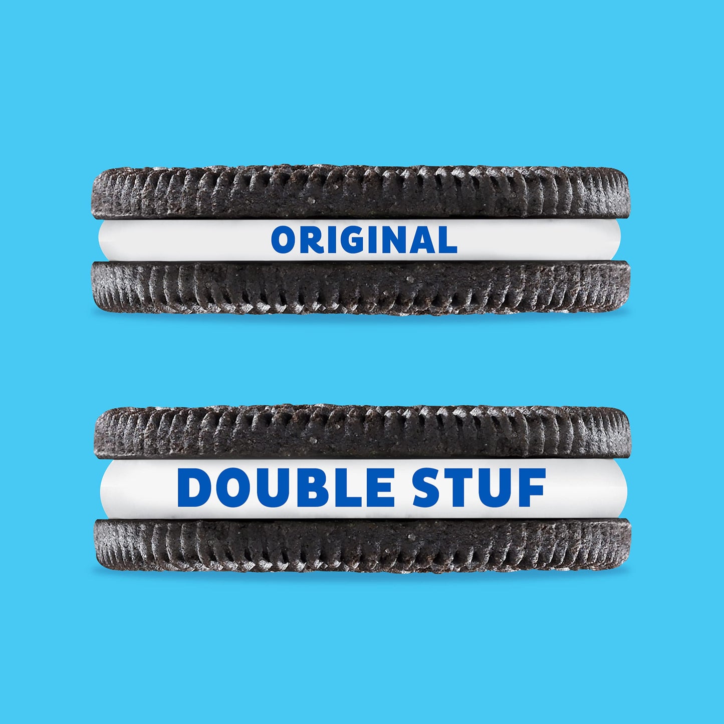 Oreo Gluten Free Original & Double Stuf Chocolate Sandwich Cookies Variety Pack, Gluten Free Cookies, 20 Snack Packs (2 Cookies Per Pack)