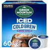 Green Mountain Coffee Roasters Almond Vanilla Iced Cold Brew Coffee, Single Serve Keurig K-Cup Pods, 60-Count Box (6 Packs of 10
