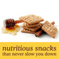 Simple Mills Sweet Thins Cookies, Nut & Seed Flour, Honey & Cinnamon, Gluten Free, Paleo Friendly, Healthy Snacks, 4.25 oz Pack