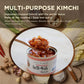 Korean Canned Napa Cabbage Kimchi, Multi-Purpose Kimchi, 5.64Oz(160G), Pack Of 3, Kimchi Ideal For Any Recipe, Spicy Korean Flav