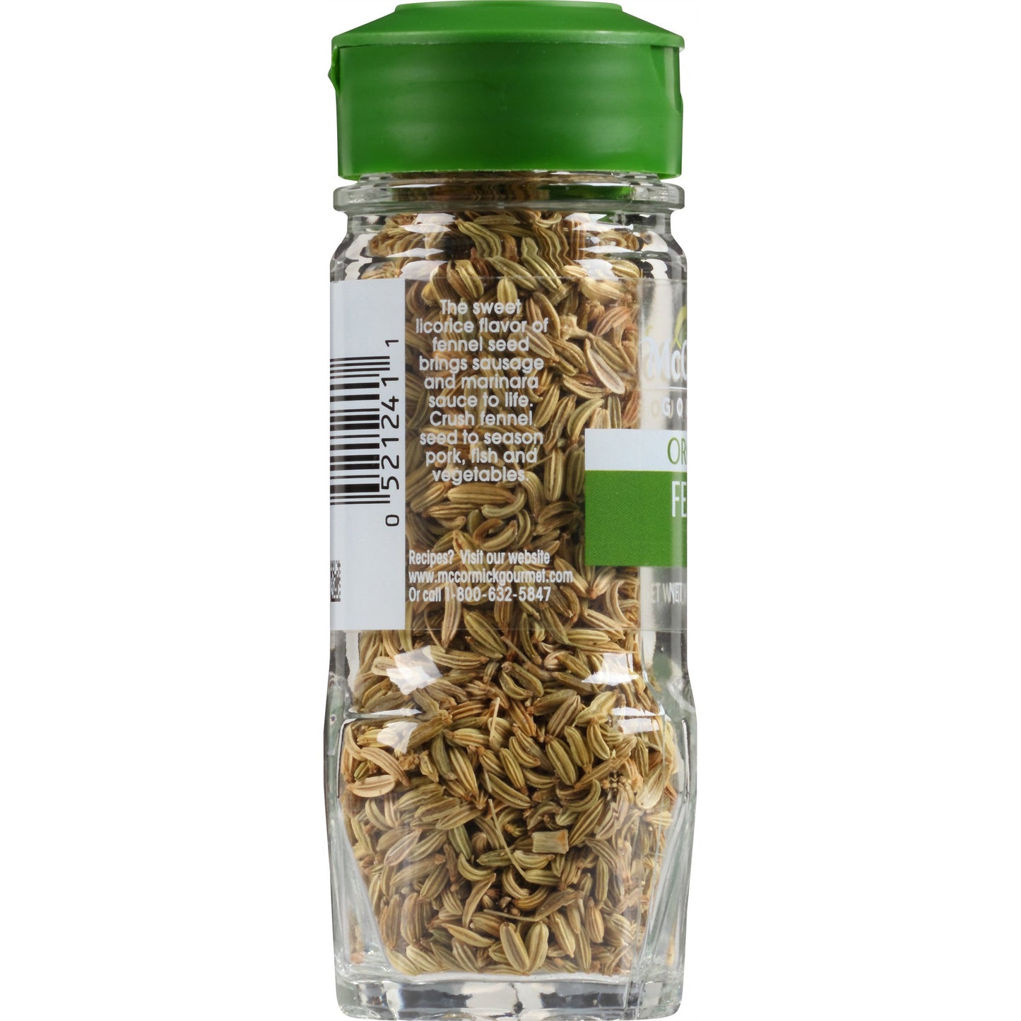 McCormick Gourmet Organic Fennel Seed, 1 oz