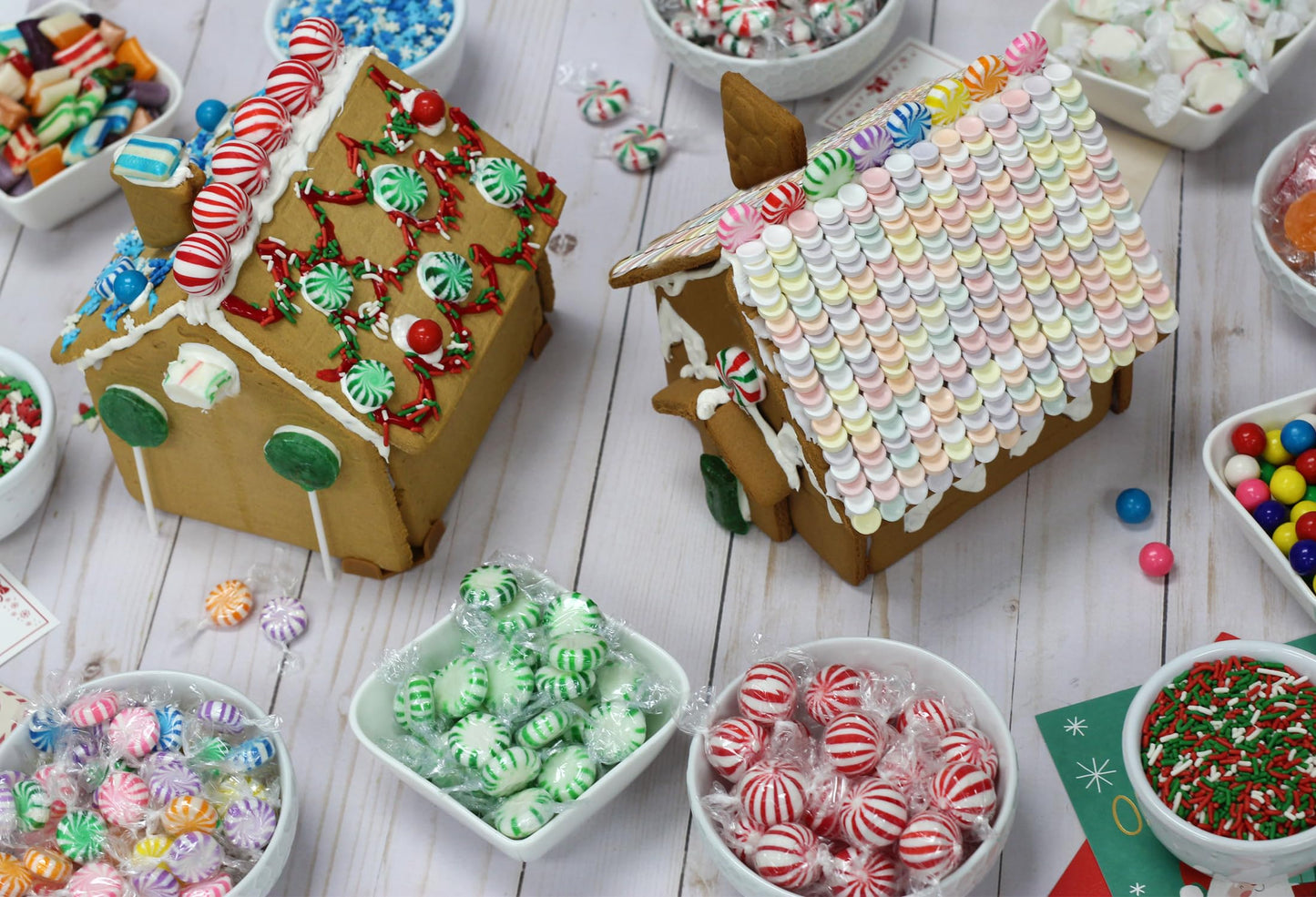 Starlight Mints Bulk - 5 Pounds - Refreshing Candy Individually Wrapped - Spearmint And Peppermint Hard Candy - Office, Hospital