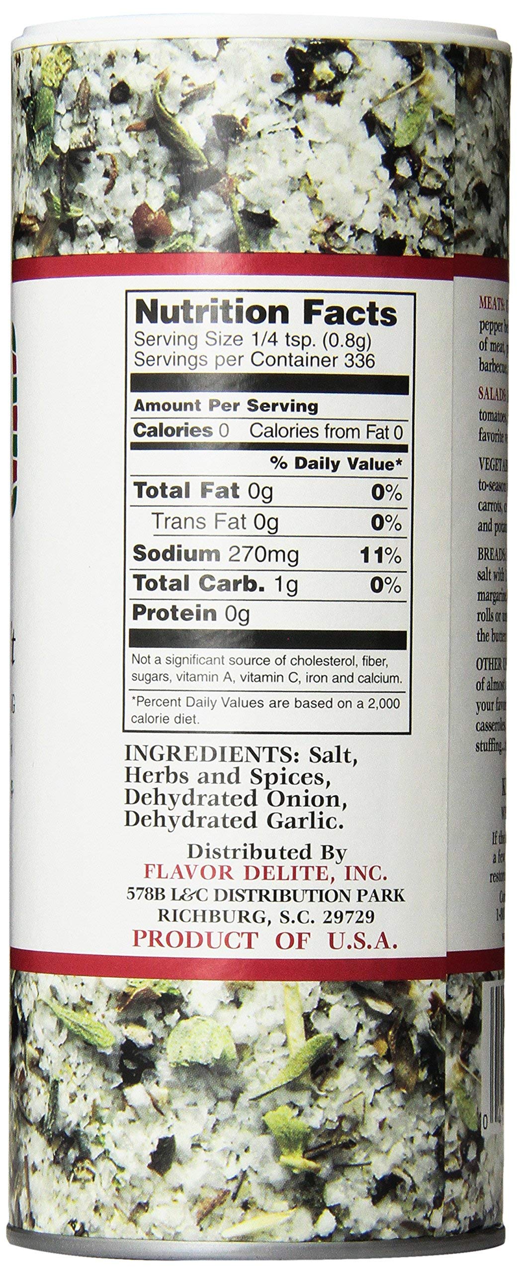 Jane's Krazy Seasonings Mixed Up Salt, 9.5 Ounce (Pack of 12)