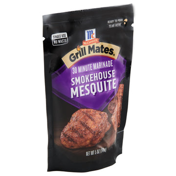 McCormick Grill Mates Smokehouse Mesquite Marinade, 5 oz, Pack of 6