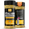 Italian Seasoning Blend All Purpose Seasoning Mix - Gluten Free & Low Sodium Pizza Seasonings for Bruschetta & Spaghetti. Medite