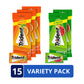Trident Sugar Free Gum Variety Pack, Watermelon Twist & Tropical Twist Flavors, 15 Packs Of 14 Pieces (210 Total Pieces)
