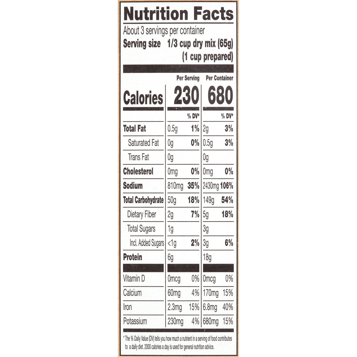 Zatarains Yellow Rice with Broccoli, 6.9 oz