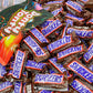 Snickers Fun Size Chocolate Candy Bars 1 Lb - Anti Melt Pack, Individually Wrapped (26 Pieces), Bulk Resealable Bag, Convenient