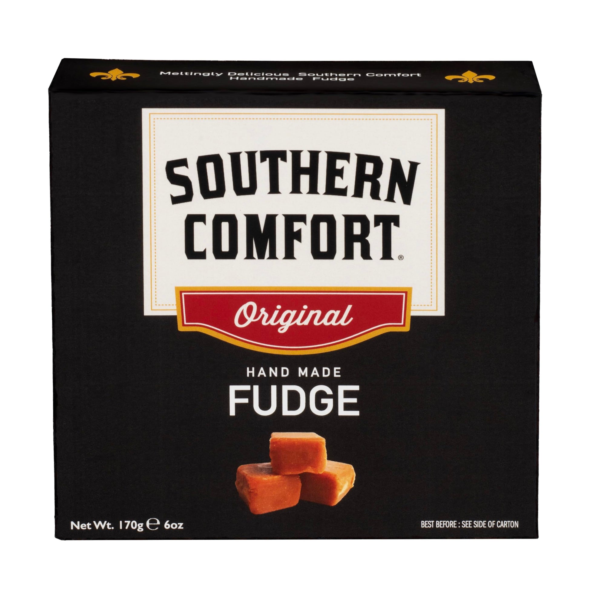 Gardiners of Scotland Handmade Fudge 150g Square Carton, Southern Comfort Fudge