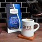Fresh Roasted Coffee,Seriously Dark Decaf Artisan Blend,12 Oz Dark Roast, Kosher, Whole Bean