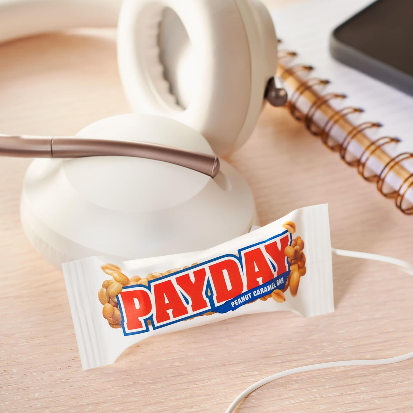 PAYDAY Peanut Caramel Snack Size  Candy Bulk Bag  33 oz