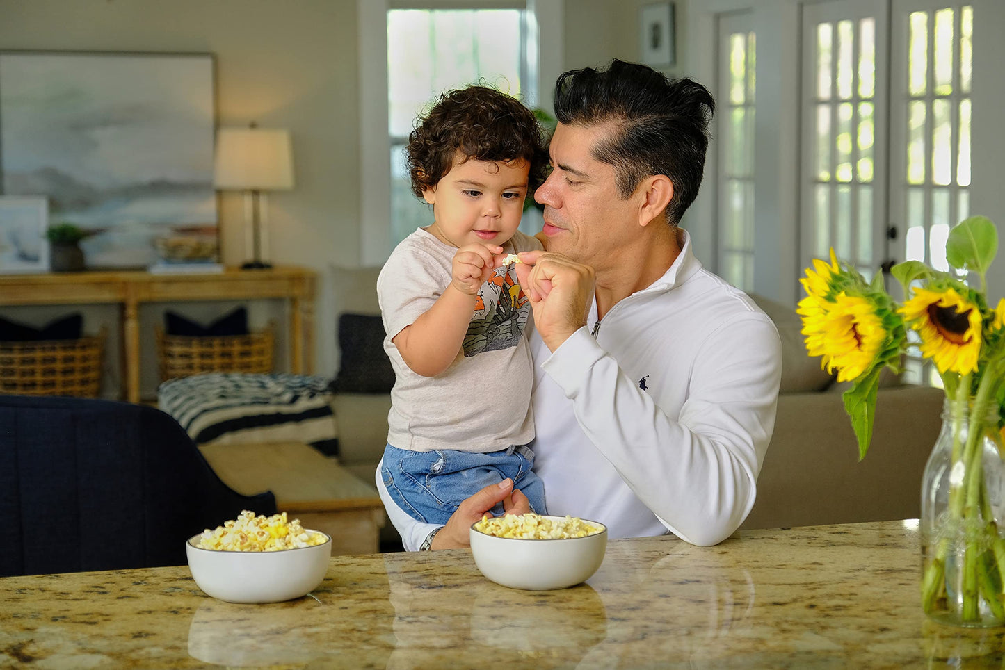 Amish Country Popcorn | 2 lb Bag | Baby White Popcorn Kernels | Small and Tender | Old Fashioned, Non-GMO and Gluten Free (Baby