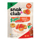 Snak Club Tajin Peach Rings Gummy Candy  Fruit Candy Gummies with Chili and Lime Seasoning  Mild  Gluten-Free and Vegan Snacks  24 oz Resealable Bag