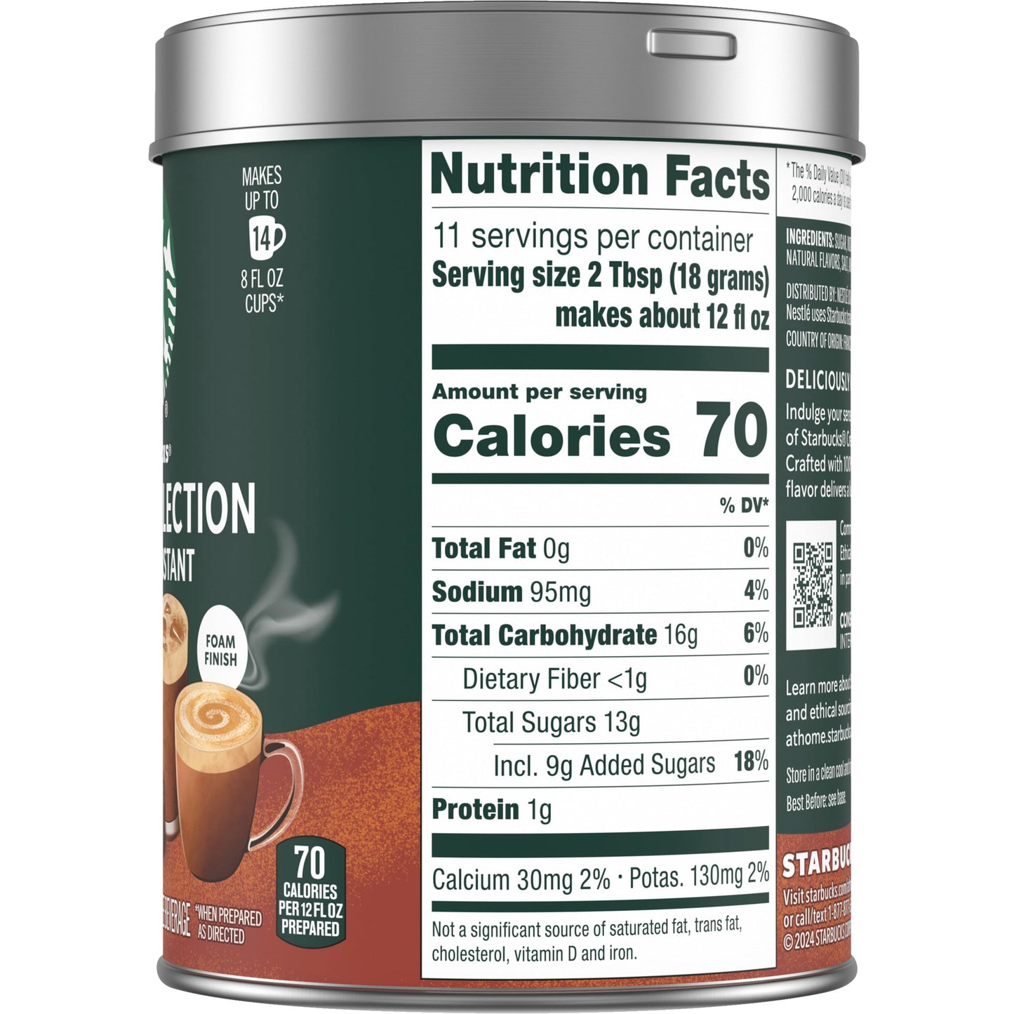 Starbucks Premium Instant Molten Chocolate Coffee, 2.37 Ounce (Pack of 3)