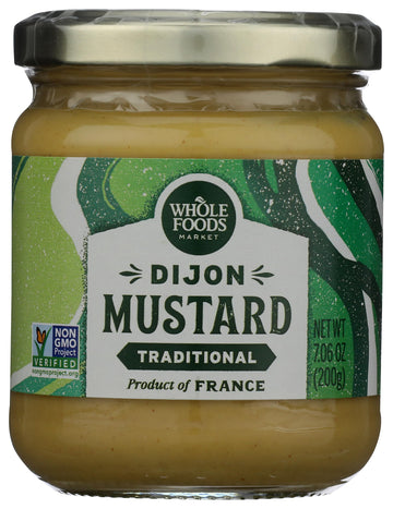Whole Foods Market, Traditional Dijon Mustard, 7.06 Ounce