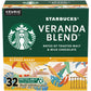 Starbucks K-Cup Coffee Pods, Starbucks Blonde Roast Coffee, Veranda Blend, 100% Arabica, 1 Box (32 Pods)