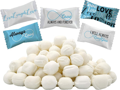 Fruidles Always & Forever Buttermints, Mint Candies, After Dinner Mints, Butter Mint Candy, Fat-Free, Kosher Certified, Individu
