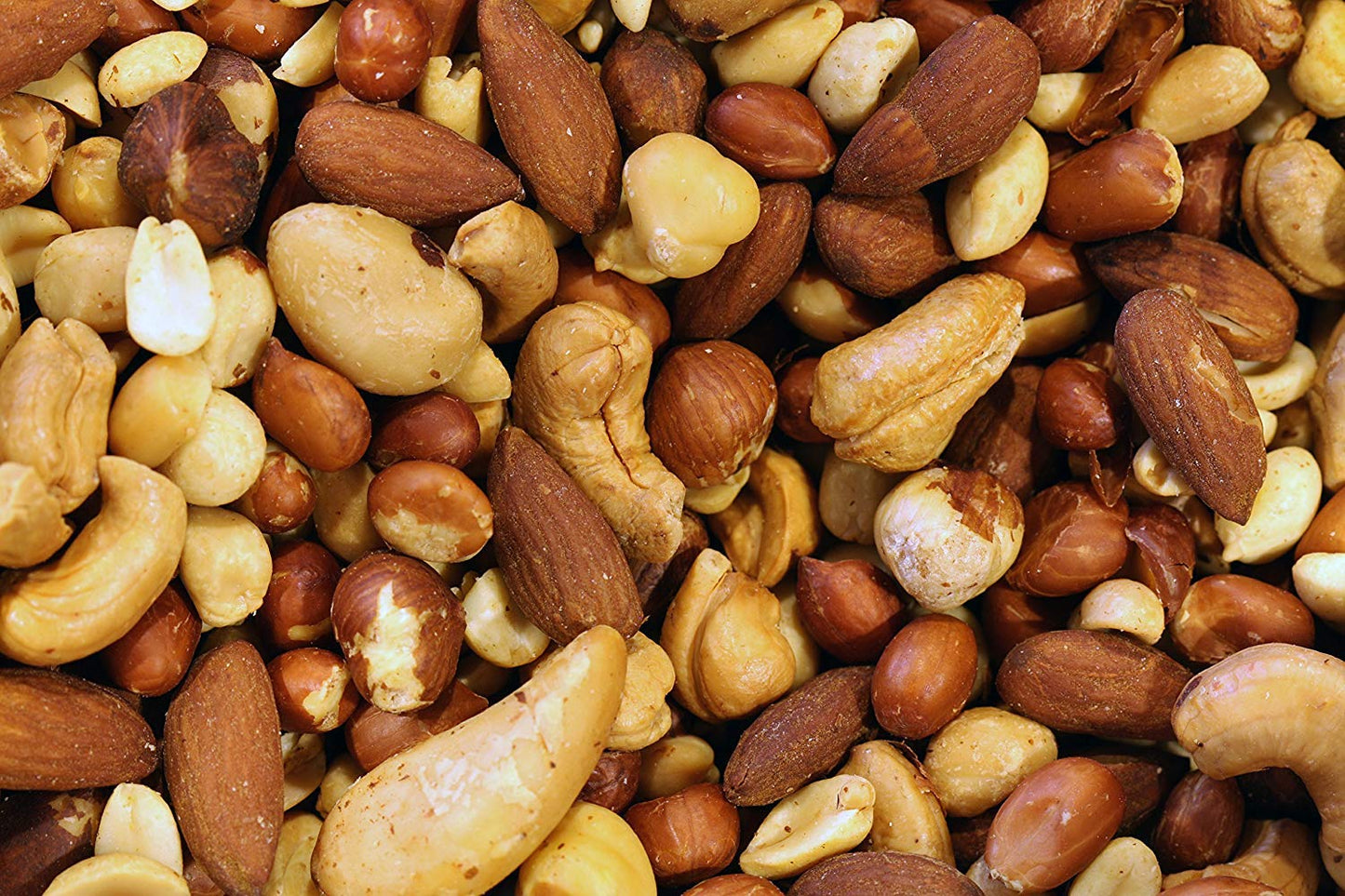 Yupik Mixed Nuts, 2.2 lb (35.2 oz), A Blend of Roasted Peanuts, Almonds, Brazil Nuts, Cashews & Hazelnuts, Non-GMO Canola Oil, C