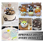 Candy Eyes Sprinkles For Cake Decorating Edible, Halloween Eyeball Sprinkles For Cookie Baking Ice Cream Brownie Cupcake Topping