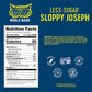 Noble Made Less-Sugar Sloppy Joseph Skillet Sauce  8.5 oz Jar  Gluten Free  Low Sugar  Paleo Friendly  Naturally Sweetened  Easy Dinner  Family Friendly  Just Add Ground Beef or Ground Turkey