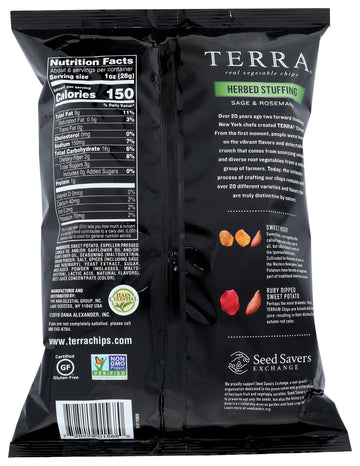 Terra Herbed Stuffing Vegetable Chips, 5.75 Oz