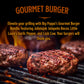 Big Poppa Smokers Gourmet Burger Kit - 3-Pack BBQ Seasoning with Jalapeño Bacon, Garlic Pepper & Beef Seasoning - Gluten-Free