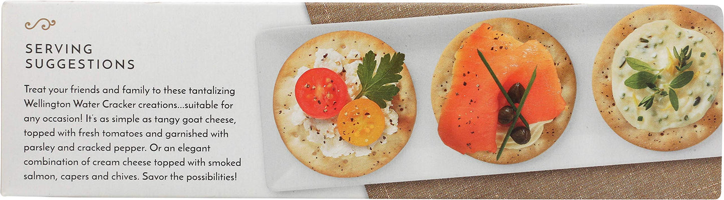Wellington Cracked Pepper Crackers, 4.4-Ounces (Pack of 12)