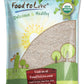 Food to Live Organic Whole Wheat Bread Flour, 12 Pounds - Whole Grain, Unbleached, Non-GMO, Kosher, Unbromated, Raw, Vegan, Bulk