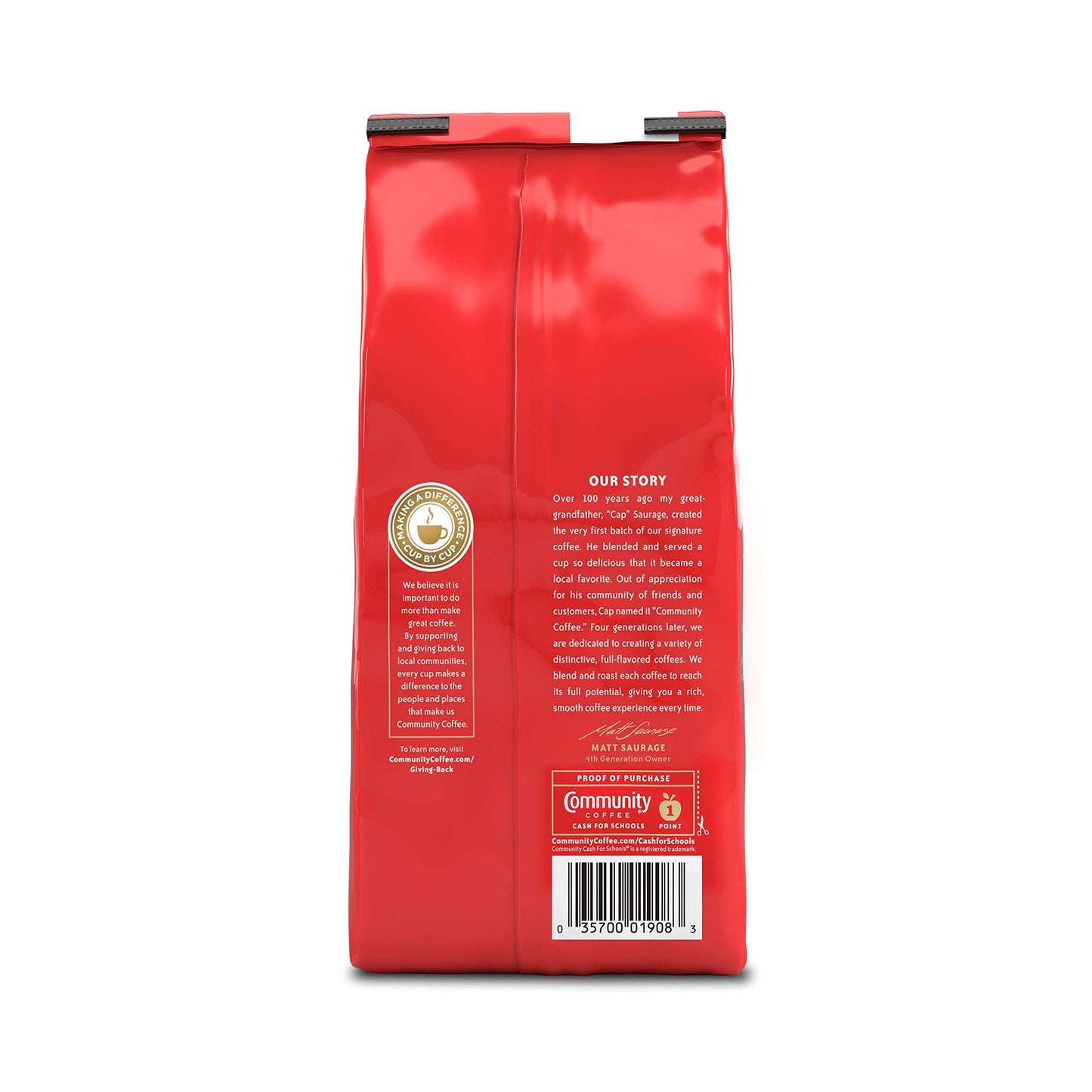 Community Coffee Pecan Praline Flavored 12 Ounces, Medium Roast Ground Coffee, 12 Ounce Bag (Pack Of 1)