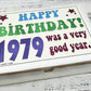 Retro Candy Yum ~ 1979 46Th Birthday Gift Assortment From Childhood For 46 Year Old Man Or Woman Born 1979
