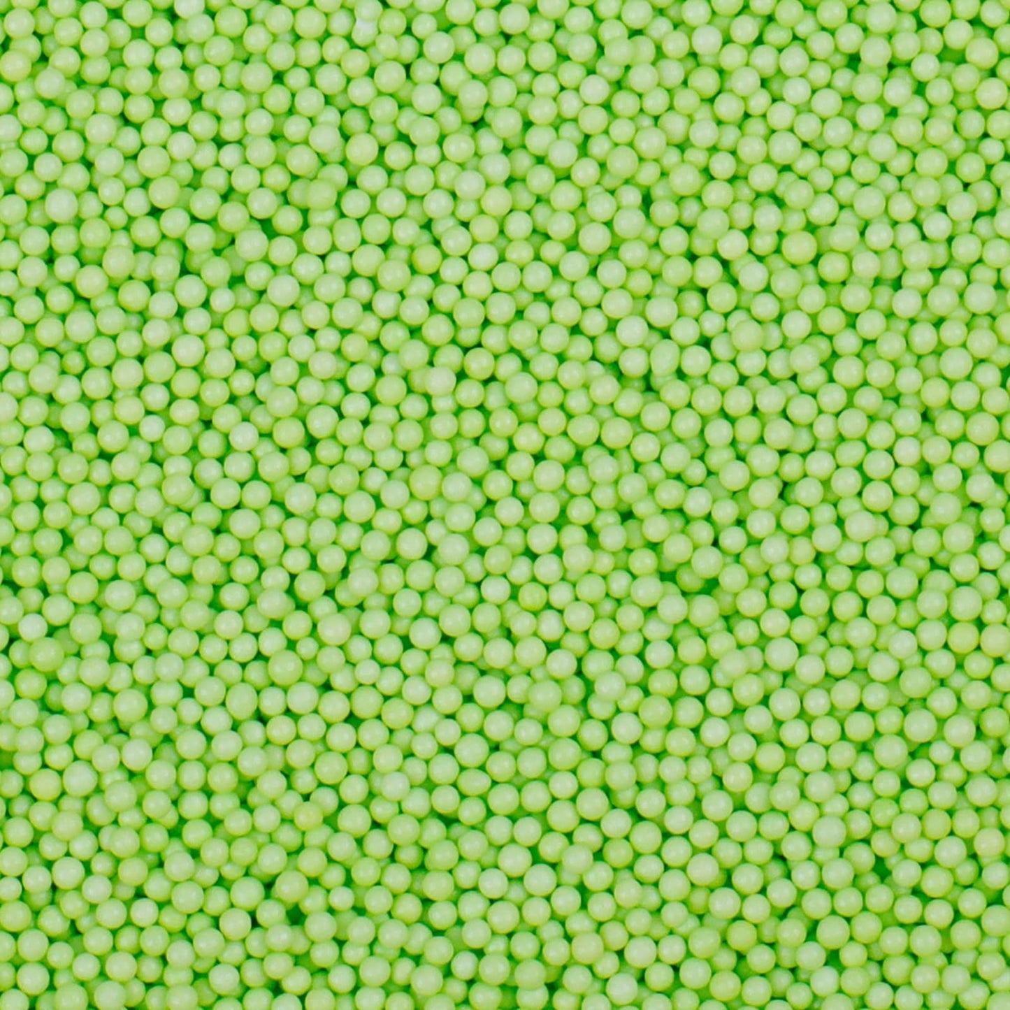 Green Nonpareils Sprinkles - 2mm Edible Mini Pearl Sprinkles for Cake Decorating, Cupcake, Cookie, Baking, Donuts, Ice Cream Top