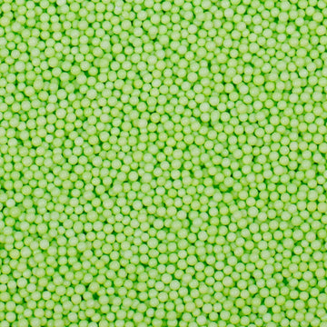Green Nonpareils Sprinkles - 2mm Edible Mini Pearl Sprinkles for Cake Decorating, Cupcake, Cookie, Baking, Donuts, Ice Cream Top