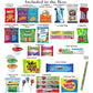 Foxy Fane Deluxe Snack Box - 150 Count Assortment of  ers, Cookies, Chips & Candy - 864 Cubic Inches