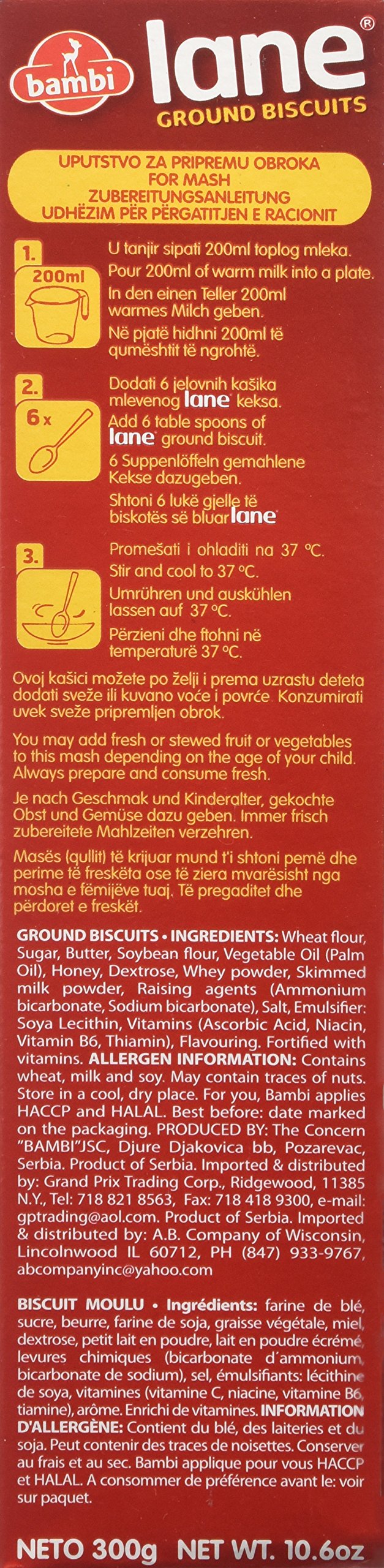 Plazma Lane Ground Bisquits 300g