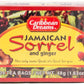 Caribbean Dreams Sorrel & Ginger Herbal Tea, 24 Tea Bags, Caffeine Free, White, Model CD S&G