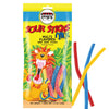 DOUzzle Back To School Sour Sticks Chewy Candy Straws Rainbow Multi Flavored Mix (3.5 OZ - 1 Pack) Goodie Bag Stuffer, Pinata Fi