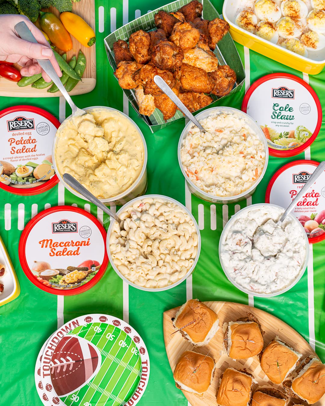 Resers Deviled Egg Potato Salad, 16 Oz