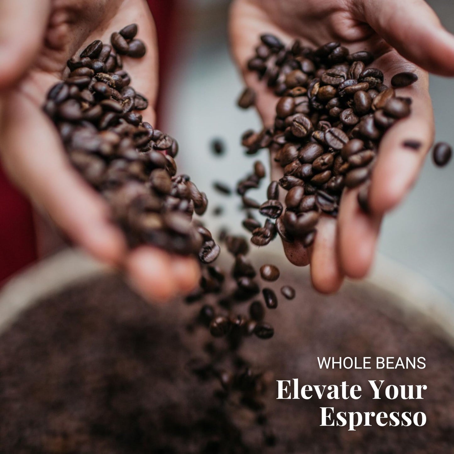 Caffe Vergnano 1882 Gran Aroma Whole Bean Arabica Medium Espresso Roast Coffee, Italian Coffee Beans Notes Of Cocoa, Spices And