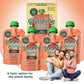 Outshine Smoothie Peach Raspberry Yogurt Pouches - Ready-to-Drink, 24 Count, 5.25 lb, Tan