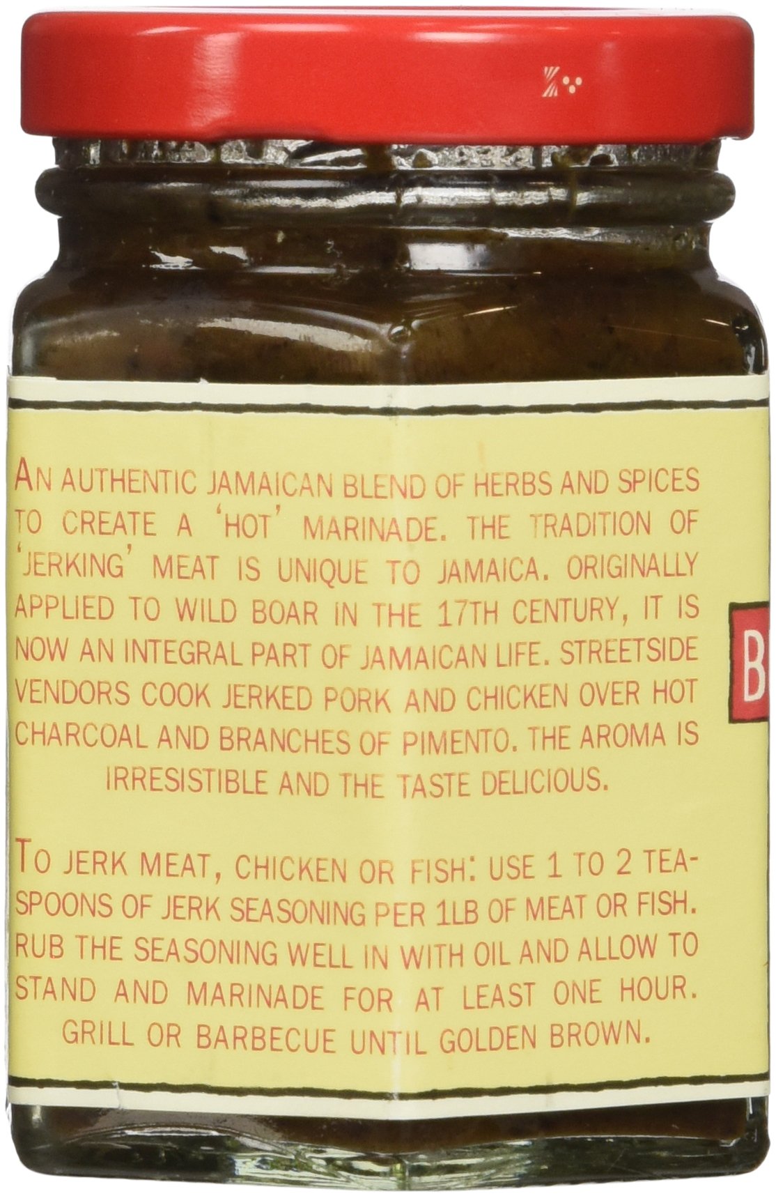 Busha Browne Jerk Seasoning Rub, 4 oz
