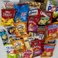 Bulk Snack Box Care Package | 60 Count | Variety Snacks | Assorted Chips And Cookies |Breakrooms, Back To School, Military, Work, Home, College, Offices, Reception, Front Desk, Ideal Gifts For Grand Children Bundled And Packaged By The Holy South.