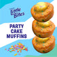 Entenmanns Little Bites Party Cake Muffins, Pouches of Mini Muffins, 8.25 Oz, 5 Count