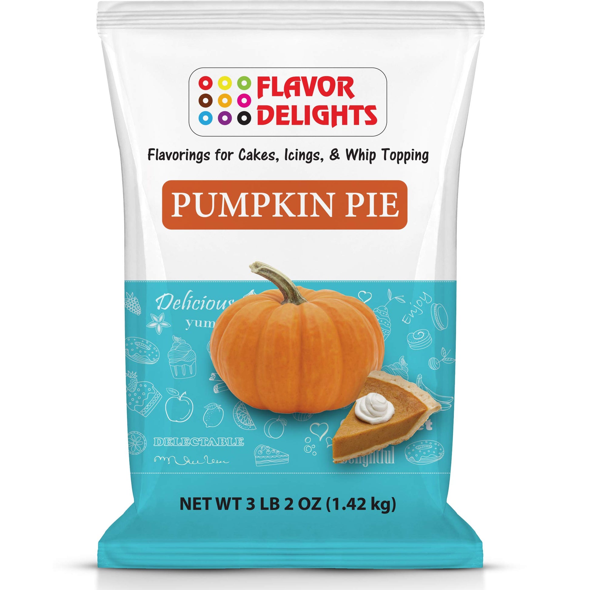 Flavor Delights by Angel Specialty Products: Flavored Powder Bakery Mix > Passion Fruit, Pistachio, Pumpkin Pie, Blueberry, Lemo